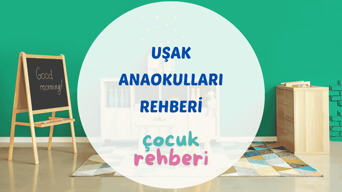 Uşak anaokulları rehberi için kullanılan kapak fotoğrafı, sınıfta oyun hamurlarıyla etkinlik yapan çocuklar.